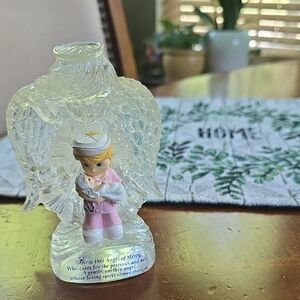 Angel Figurine with Child